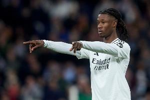 阿斯：卡马文加在国家德比表现出色，受到皇马主帅阿隆索重用