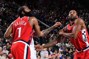 快船2K能力更新：小卡哈登不变稳居队内前二 比尔博格丹-3 保罗-2