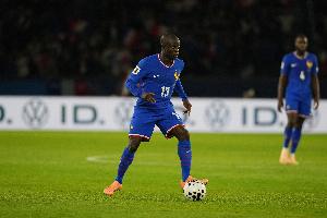 队报：34岁坎特回归法国队后表现出色，但是能否踢世界杯仍未知