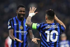 迪马预测国米首发：劳塔罗、图拉姆双前锋，苏契奇、奥古斯托出战