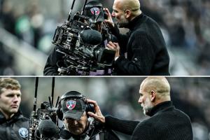 英媒：瓜帅输球后与摄影师发生冲突，不满他拍摄瓜和吉马良斯交流