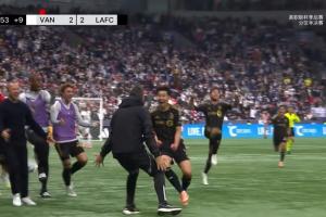 亚洲天王！孙兴慜95分钟补时任意球绝平，洛杉矶2-2扳平温哥华